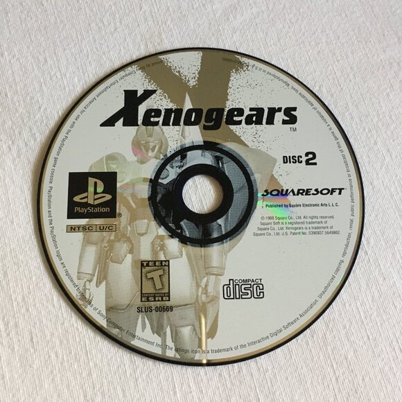 Xenogears Sony Ps1 Without Box - Picture 12 of 13